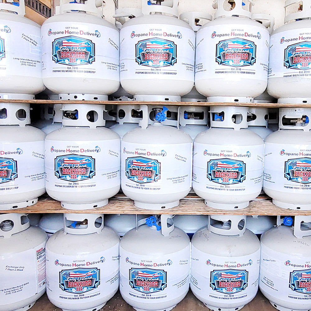 20 lbs Propane Tank – Long Island Backyard BBQ